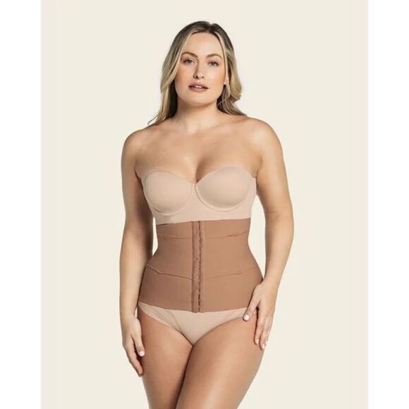 Leonisa NWT 3-Belt Custom Waist Cincher with Lumbar Support XL/2XL - Picture 1 of 6
